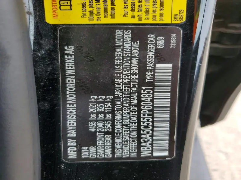 2015 BMW 328 I  