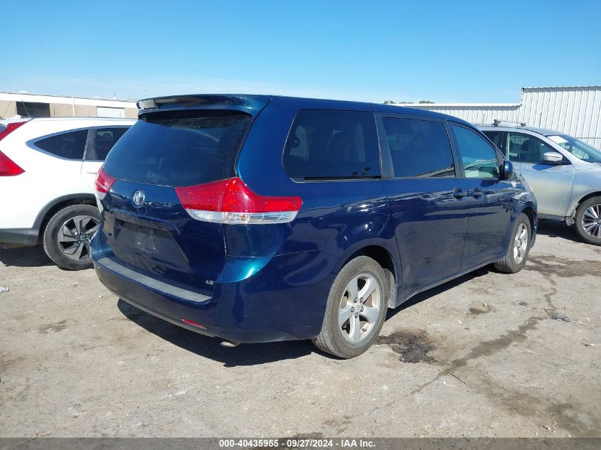 2011 TOYOTA SIENNA LE