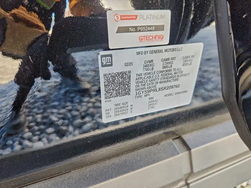 2025 CADILLAC ESCALADE ESV SPORT  