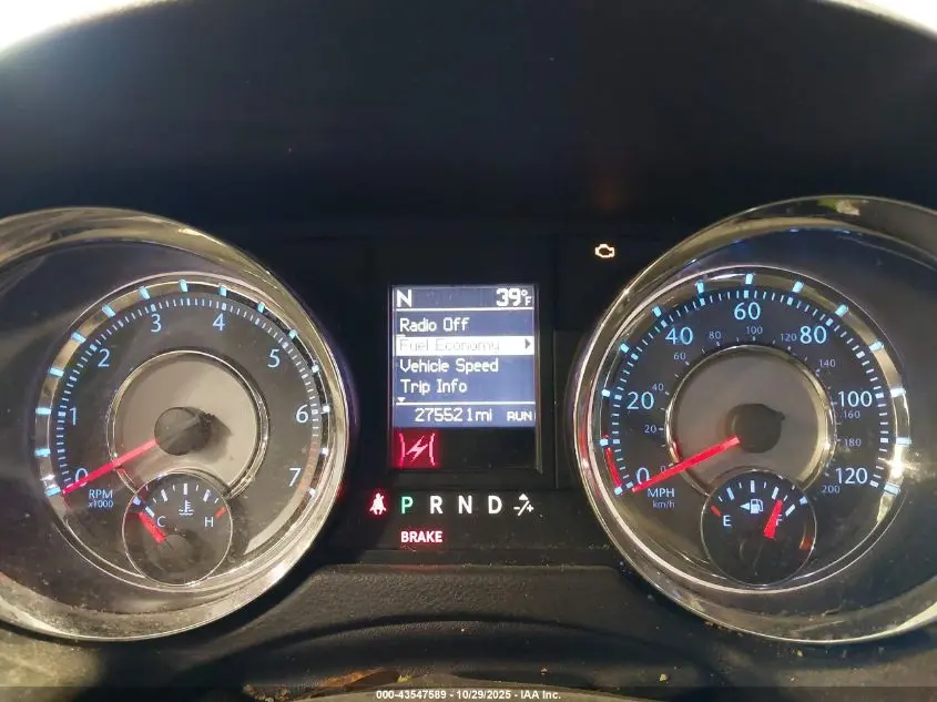 2012 CHRYSLER TOWN & COUNTRY TOURING