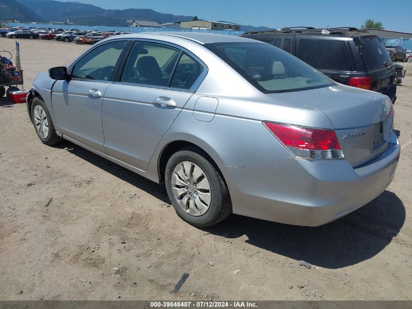 2010 HONDA ACCORD 2.4 LX