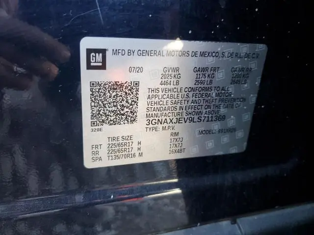 2020 CHEVROLET EQUINOX LT