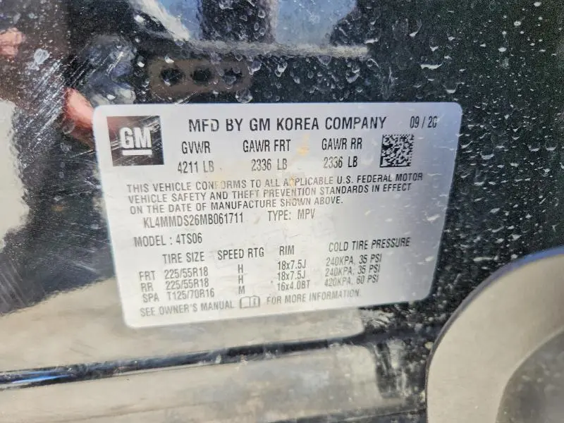 2021 BUICK ENCORE GX SELECT  