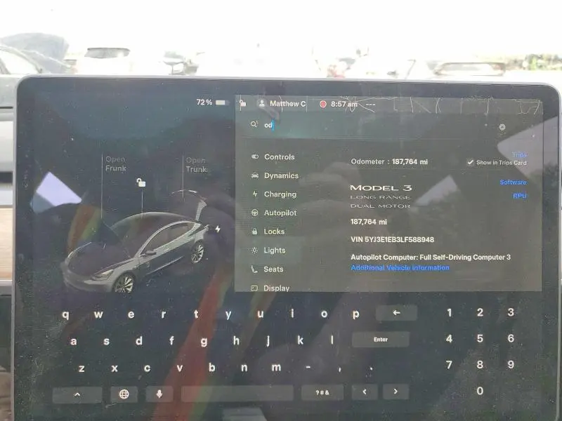 2020 TESLA MODEL 3   