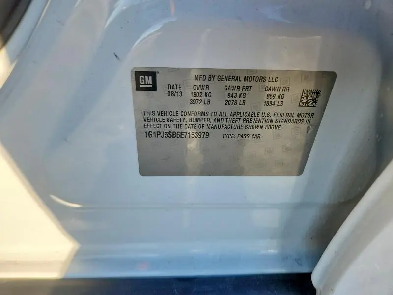 2014 CHEVROLET CRUZE ECO  