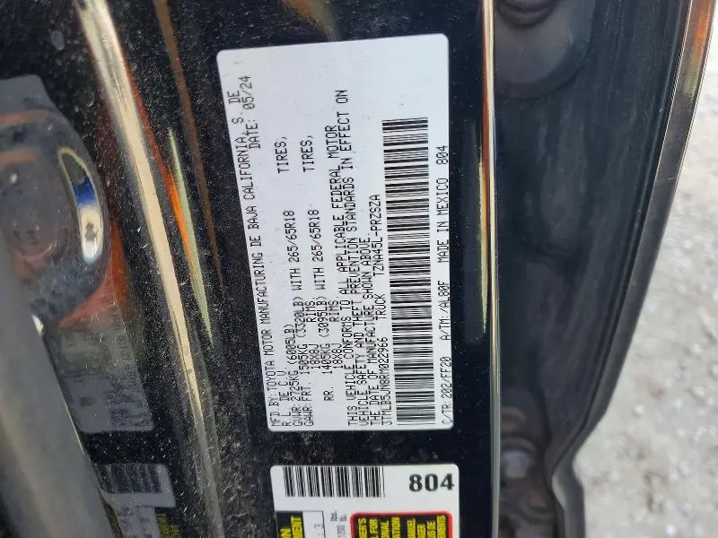 2024 TOYOTA TACOMA DOUBLE CAB  