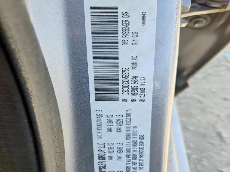 2013 CHRYSLER 200 LIMITED  