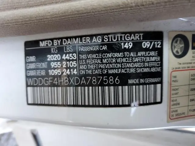 2013 MERCEDES-BENZ C 250  