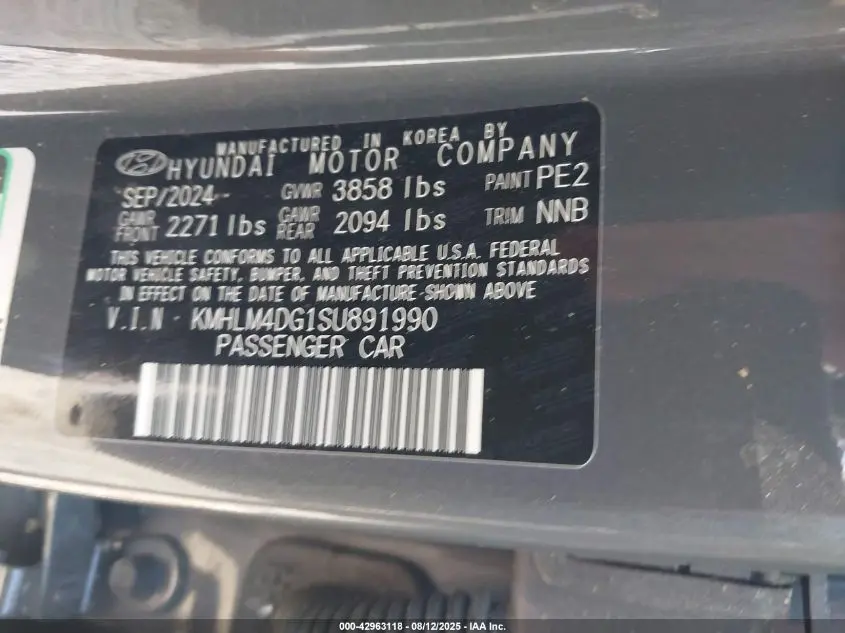 2025 HYUNDAI ELANTRA SEL SPORT