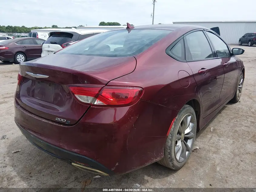 2015 CHRYSLER 200 S