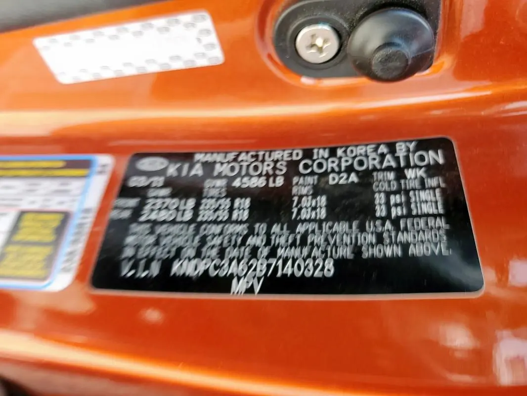 2011 KIA SPORTAGE EX  