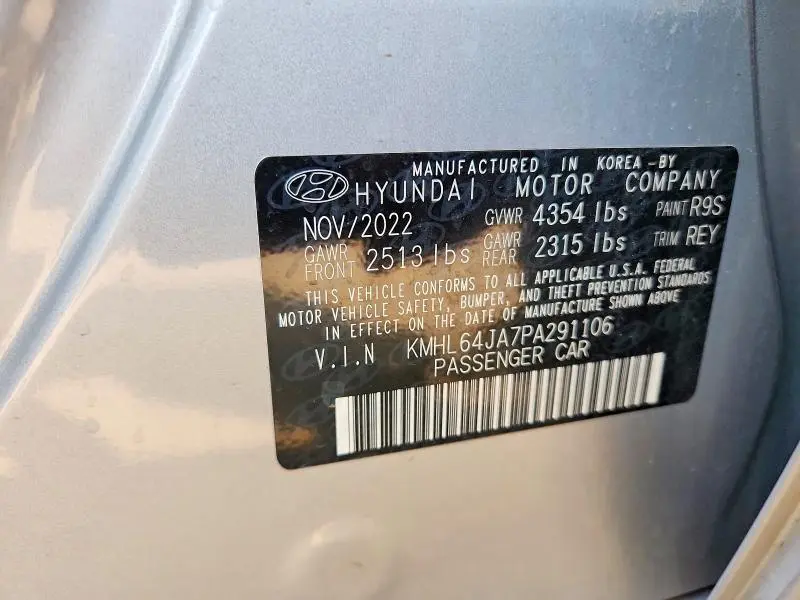 2023 HYUNDAI SONATA SEL  