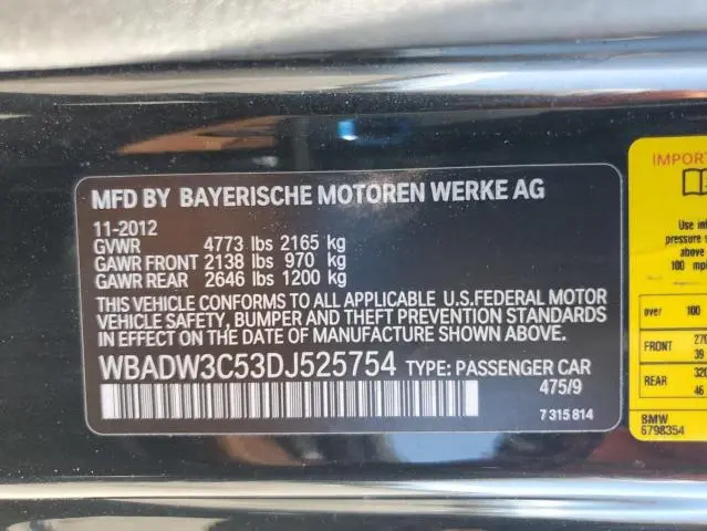 2013 BMW 328 I  