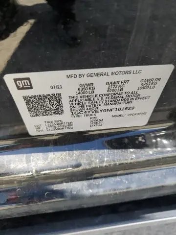 2022 CHEVROLET SILVERADO K3500 HIGH COUNTRY  