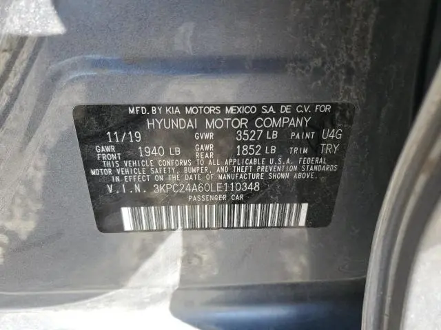 2020 HYUNDAI ACCENT SE  