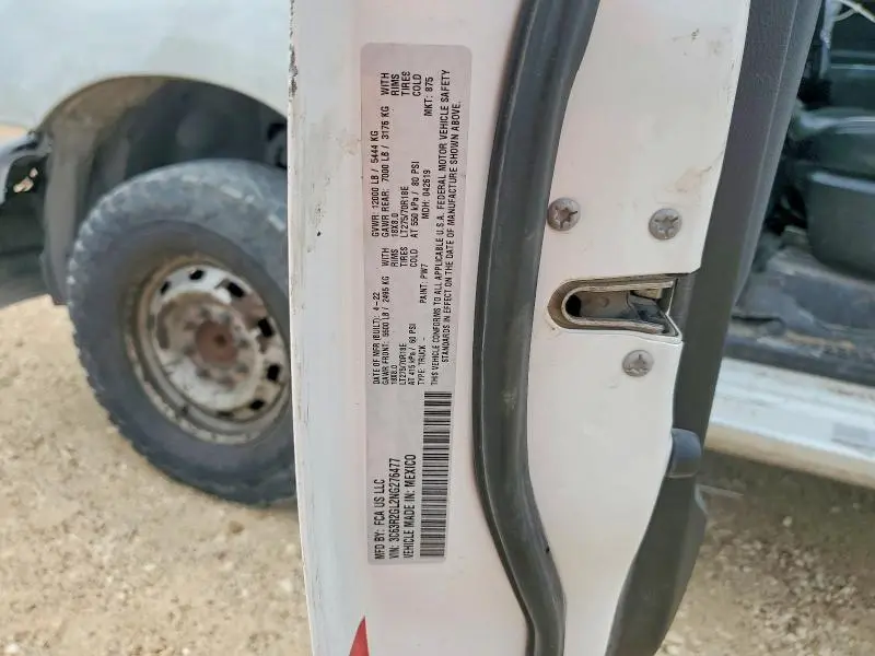 2022 RAM 3500 SLT   