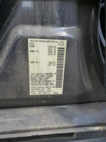 2015 NISSAN ALTIMA 2.5