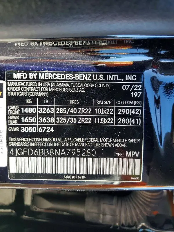 2022 MERCEDES-BENZ GLE COUPE AMG 53 4MATIC  