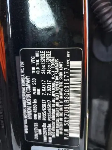 2016 HYUNDAI SANTA FE SPORT   