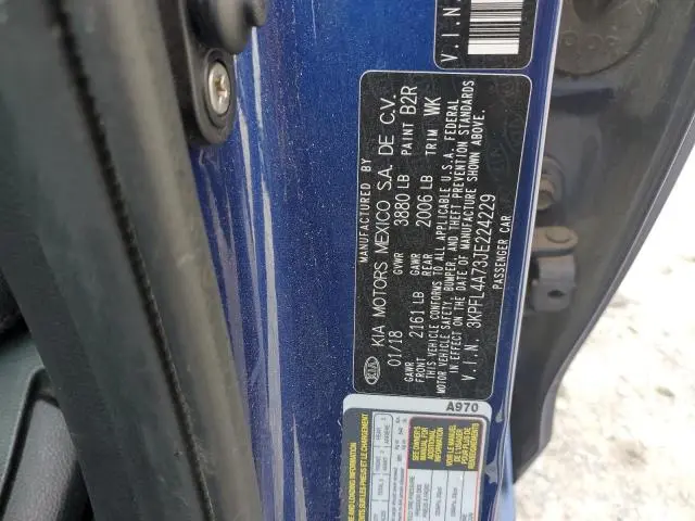 2018 KIA FORTE LX  