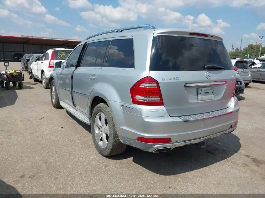 2011 MERCEDES-BENZ GL 450 4MATIC