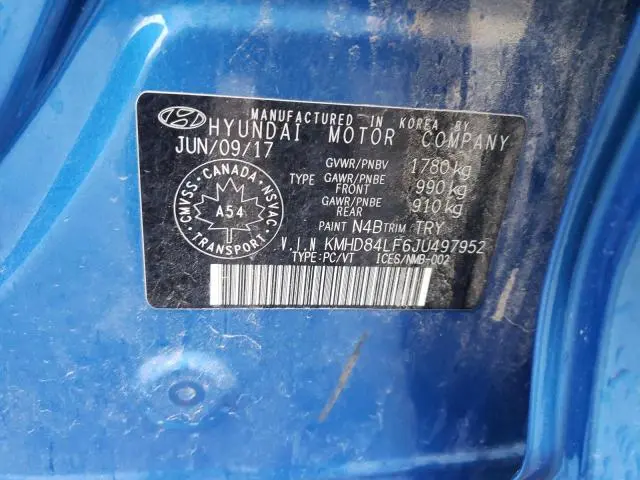 2018 HYUNDAI ELANTRA SEL  