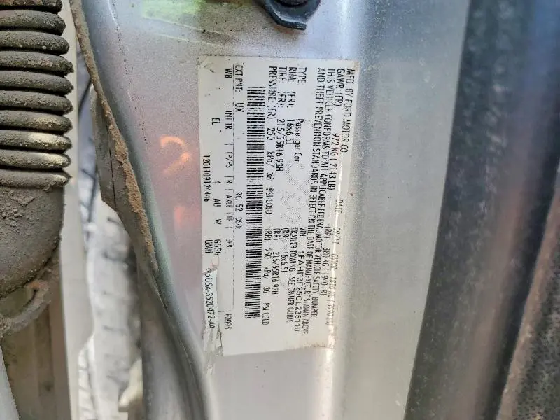 2012 FORD FOCUS SE  