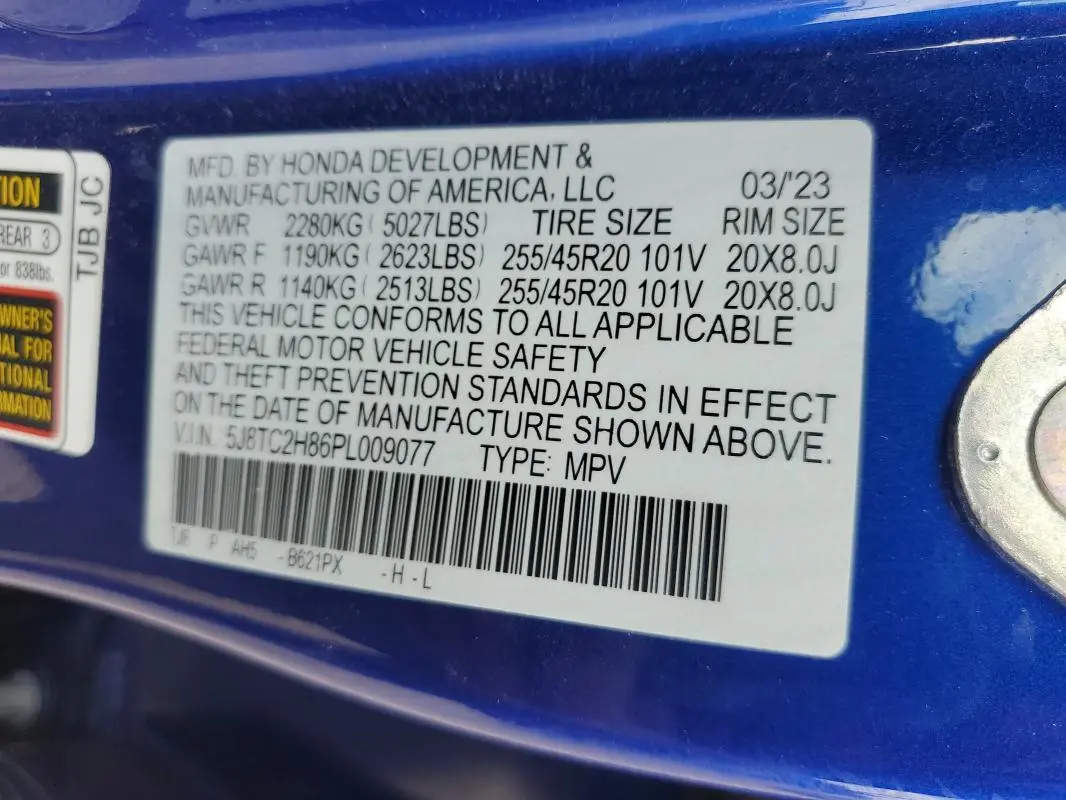 2023 ACURA RDX A-SPEC ADVANCE  