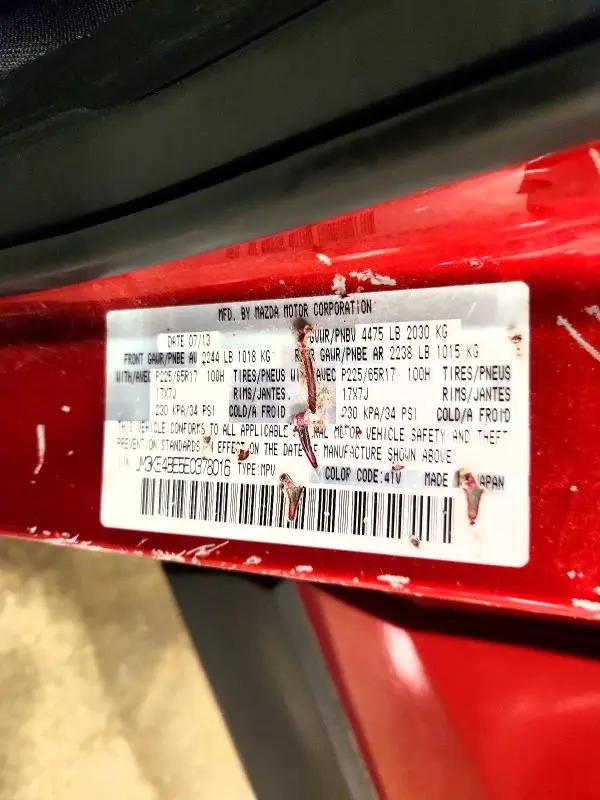 2014 MAZDA CX-5 SPORT  