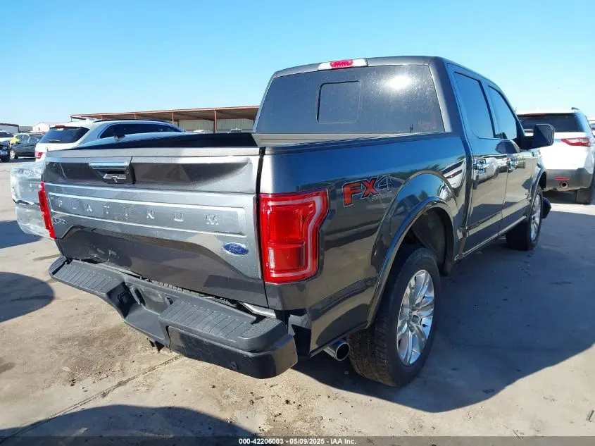 2016 FORD F-150 PLATINUM