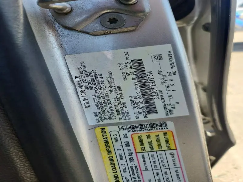 2014 FORD FUSION SE  