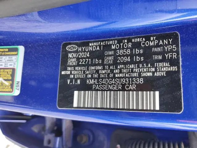 2025 HYUNDAI ELANTRA SEL  