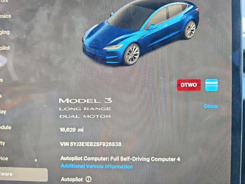 2025 TESLA MODEL 3   