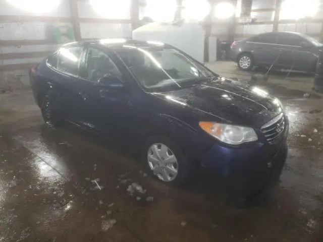 2010 HYUNDAI ELANTRA BLUE  