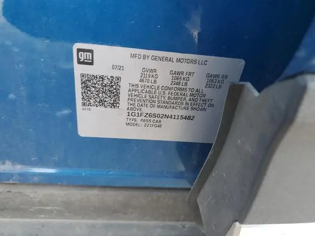 2022 CHEVROLET BOLT EUV PREMIER  