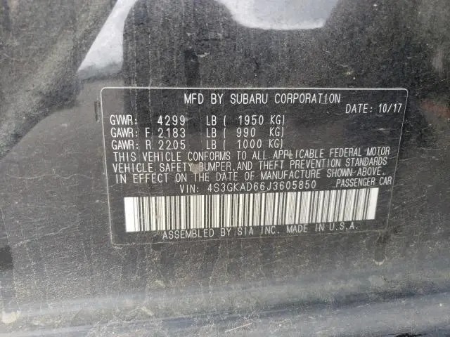 2018 SUBARU IMPREZA PREMIUM PLUS