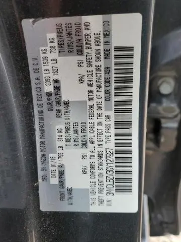 2016 TOYOTA SCION IA   