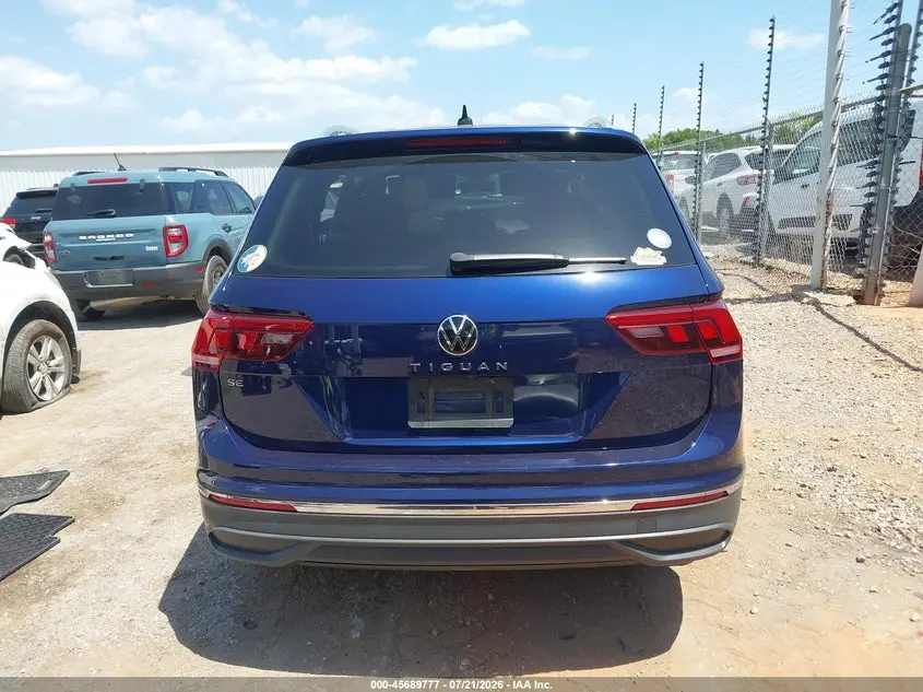 2022 VOLKSWAGEN TIGUAN 2.0T SE
