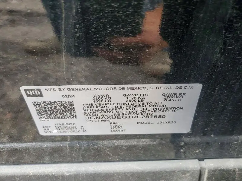 2024 CHEVROLET EQUINOX LT  