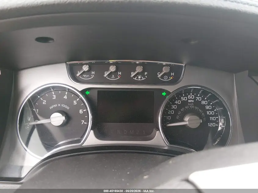 2012 FORD F-150 PLATINUM