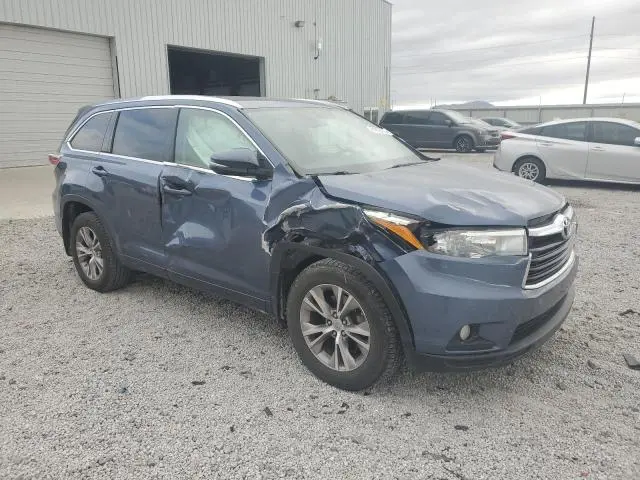 2015 TOYOTA HIGHLANDER XLE  
