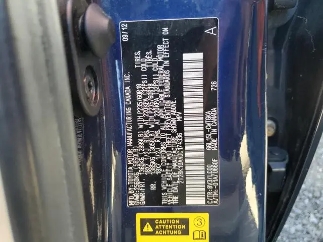 2013 LEXUS RX 350 BASE  