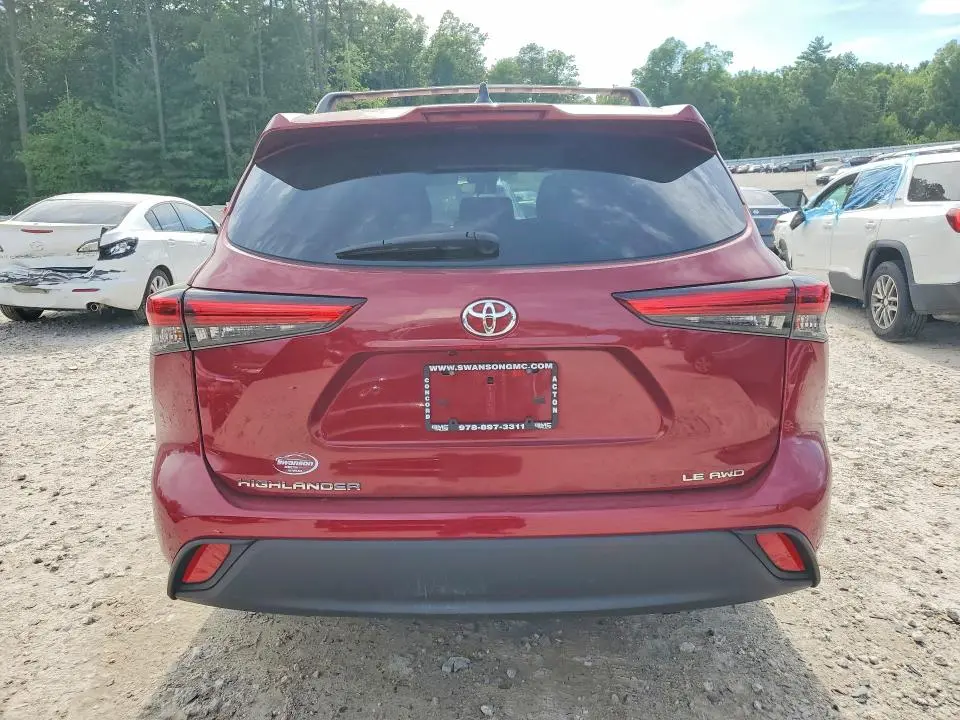 2022 TOYOTA HIGHLANDER LE  