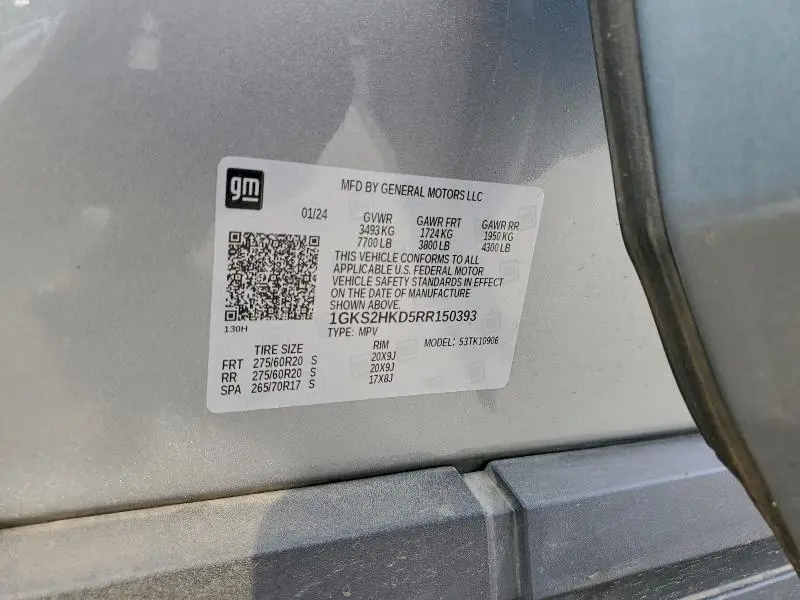 2024 GMC YUKON XL K1500 AT4  