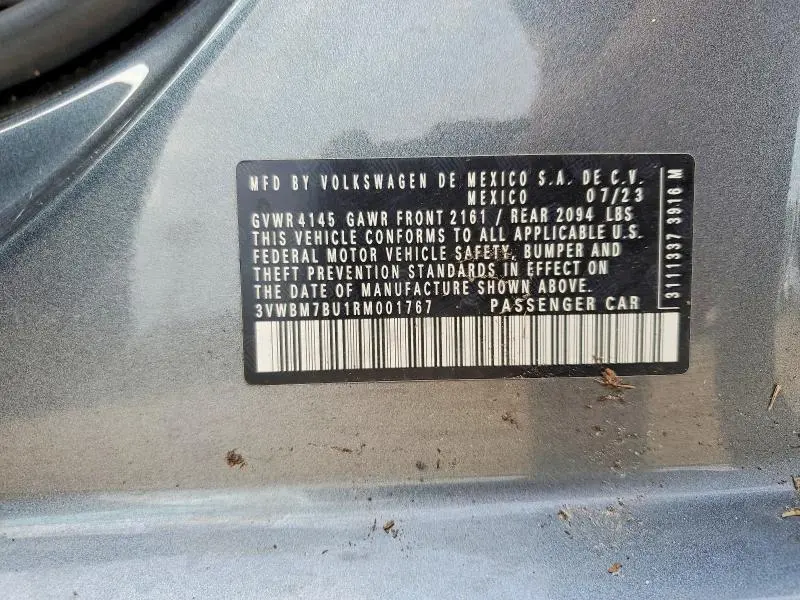 2024 VOLKSWAGEN JETTA SPORT  