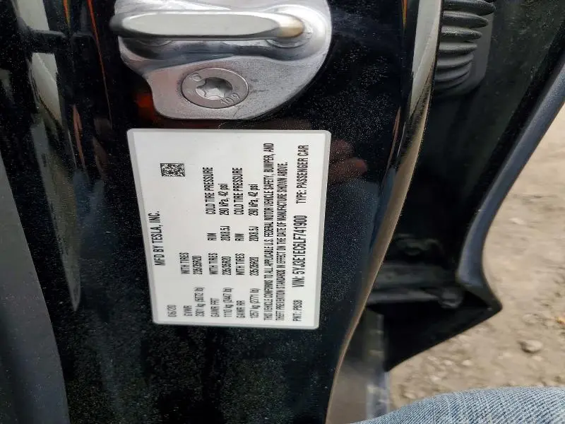 2020 TESLA MODEL 3   