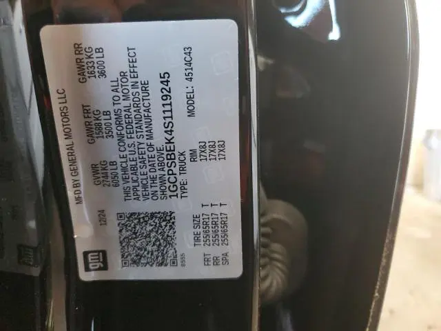 2025 CHEVROLET COLORADO   