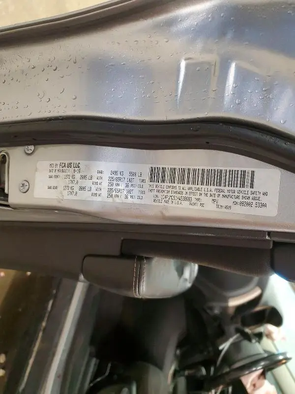 2017 JEEP CHEROKEE LATITUDE  