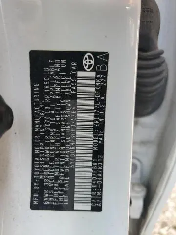 2016 TOYOTA COROLLA L