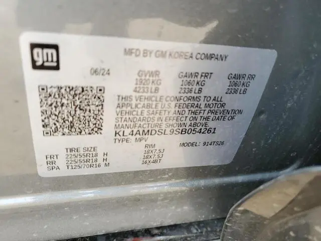 2025 BUICK ENCORE GX SPORT TOURING